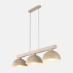 Lampa wisząca 3 klosze sabbia OSLO - 2