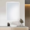 Lustro z oświetleniem LED prostokątne MILA 60x80 cm - 2