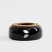 Podgrzewacz ceramiczny czarny MICA KONIGHOFFER 15x6,9 cm - 1