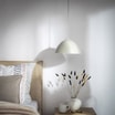 Lampa wisząca beżowa FARO - 2