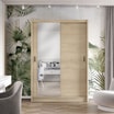 Szafa przesuwna INES z lustrem 150 cm dąb cremona - 3
