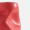 Wazon nowoczesny czerwony 15 cm - 5