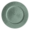 Talerz dekoracyjny podtalerz zielony 33 cm - 1
