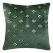 Poszewka w stylu glamour zielona SUSA 45x45 cm - 1