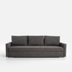 Sofa rozkładana szara MARTI - 1