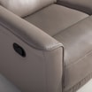 Sofa 3-osobowa z funkcją relaksu skórzana ALASSIO - 3
