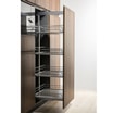 Cargo wysokie do szafki 30 cm, front wysuwny, chrom - 2
