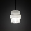 Lampa wisząca biała CALISTO fi 20 cm - 2
