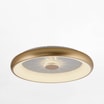 Plafon LED 37W złoty VERTIGO z pilotem fi 61,5 cm - 2