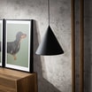 Lampa wisząca czarna CONO 1 - 2
