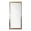 Lustro 40x100 cm w złotej ramie SLIM - 1