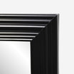 Lustro wiszące 30x120 cm czarne - 2