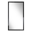 Lustro w czarnej ramie SLIM 67,5x127,5 cm - 1