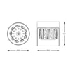 Lampa sufitowa GEM C0389-01A-F7AC - 3