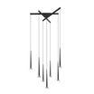 Lampa wisząca LED czarna BOSTON - 1
