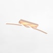 Lampa sufitowa LED piaskowa GINKO - 2