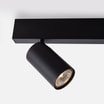 Listwa LED 3-punktowa czarna MANNARI - 4