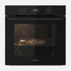 Piekarnik do zabudowy z hydrolizą czarny WHIRLPOOL OMK58HU1B - 1
