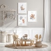 Obraz miś na księżycu TEDDY BEAR I 43x53 cm - 2