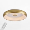 Plafon LED 29W złoty VERTIGO z pilotem fi 46,5 cm - 1