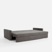 Sofa rozkładana szara MARTI - 3