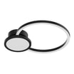 Lampa sufitowa LED pierścieniowa czarna DESIO - 1