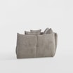 Sofa tapicerowana taupe LAURA - 3