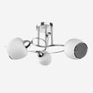 Lampa sufitowa 3 klosze chrom PETRA - 1