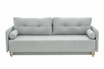 Sofa rozkładana 3-osobowa jasnoszara TAMPA - 1