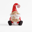 Figurka dekoracyjna MIKOŁAJ siedzący 25 cm - 1