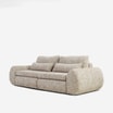 Sofa 4-osobowa rozkładana CUBE BIG beżowa - 2