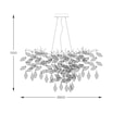 Lampa wisząca złota CINDY - 3