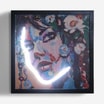 Obraz CANVA LED dziewczyna 30x30 cm - 2