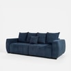 Sofa rozkładana granatowa CORTONA - 2