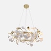 Lampa wisząca złota LEAF - 4