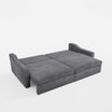 Sofa sztruksowa rozkładana podwójnie EVORA - 5
