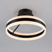 Lampa sufitowa LED czarna DIOS - 2