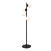 Lampa podłogowa kule czarna MEFISTO - 2