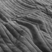Narzuta na łóżko jasnoszara SILKY 180x200 cm - 4