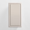 Front wykonany z płyty MDF - o grubości 1,8 cm, wykończony folią PVC.