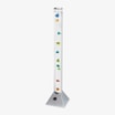 Lampa podłogowa dekoracyjna LED RGB USB srebrna AQUA 90 cm - 1
