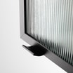 Front przeszklony ALFRAME 40x98 cm czarny - 4