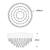 Lampa sufitowa NAICA C0525-05A-P7D7 - 2