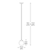 Lampa wiszącą RIANO P0454-01D-F7AA - 3