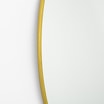 Lustro okrągłe złote 61 cm - 3