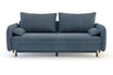 Sofa szara VAMOS nóżki buk - 1