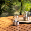 Lampa dekoracyjna outdoor srebrna 6 cm - 2