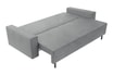 Sofa rozkładana szara KAMALA - 4
