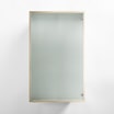 Front przeszklony ALFRAME 60x98 cm szampański - 1