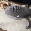 Puf pluszowy wieloryb FISH - 3